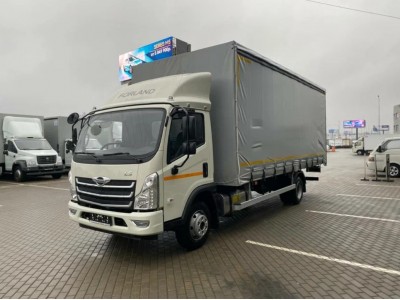 Бортовой автомобиль FORLAND 8 тентованный 4,8 тонны 6,3 м