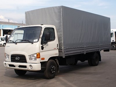 Бортовой автомобиль Hyundai HD 65 с тентом 3,6 тонны