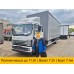 Бортовой автомобиль JAC N120L Борт-тент-ворота (3 шторы) 7,9 тонны 7,4 м